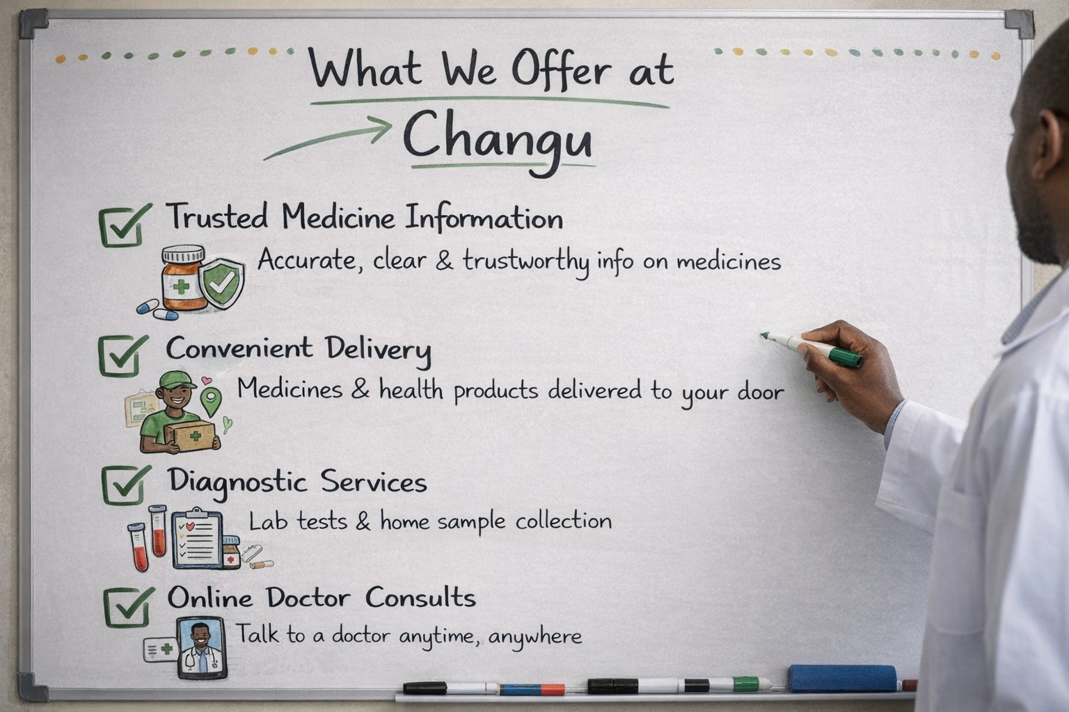 what we offer